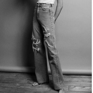 ZARA full wide length Jean 10